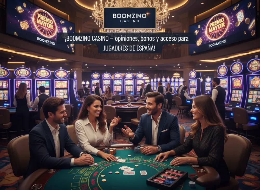 Boomzino Casino – opiniones, bonos y acceso para jugadores de España